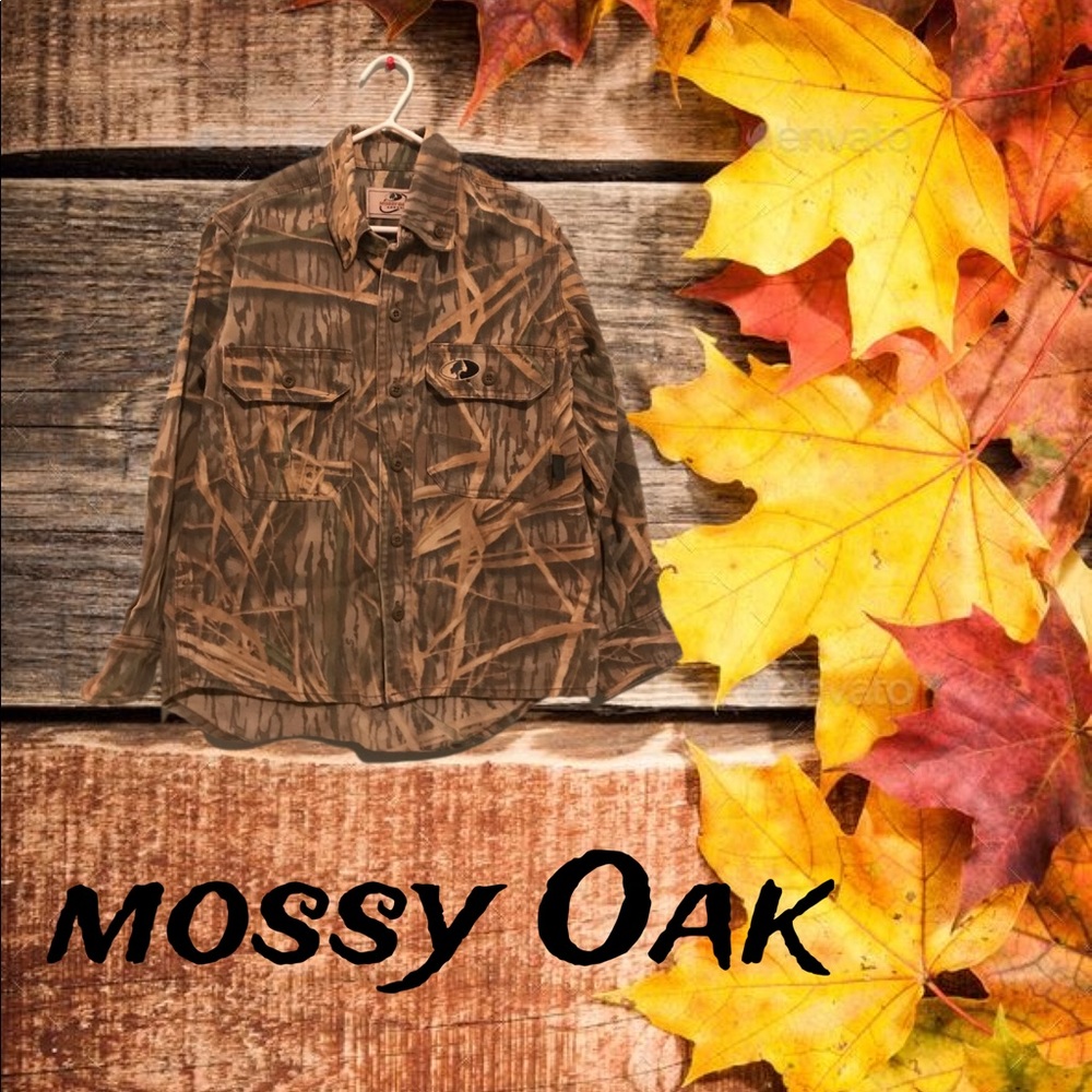 Boy's Long Sleeve Camo Shirt.